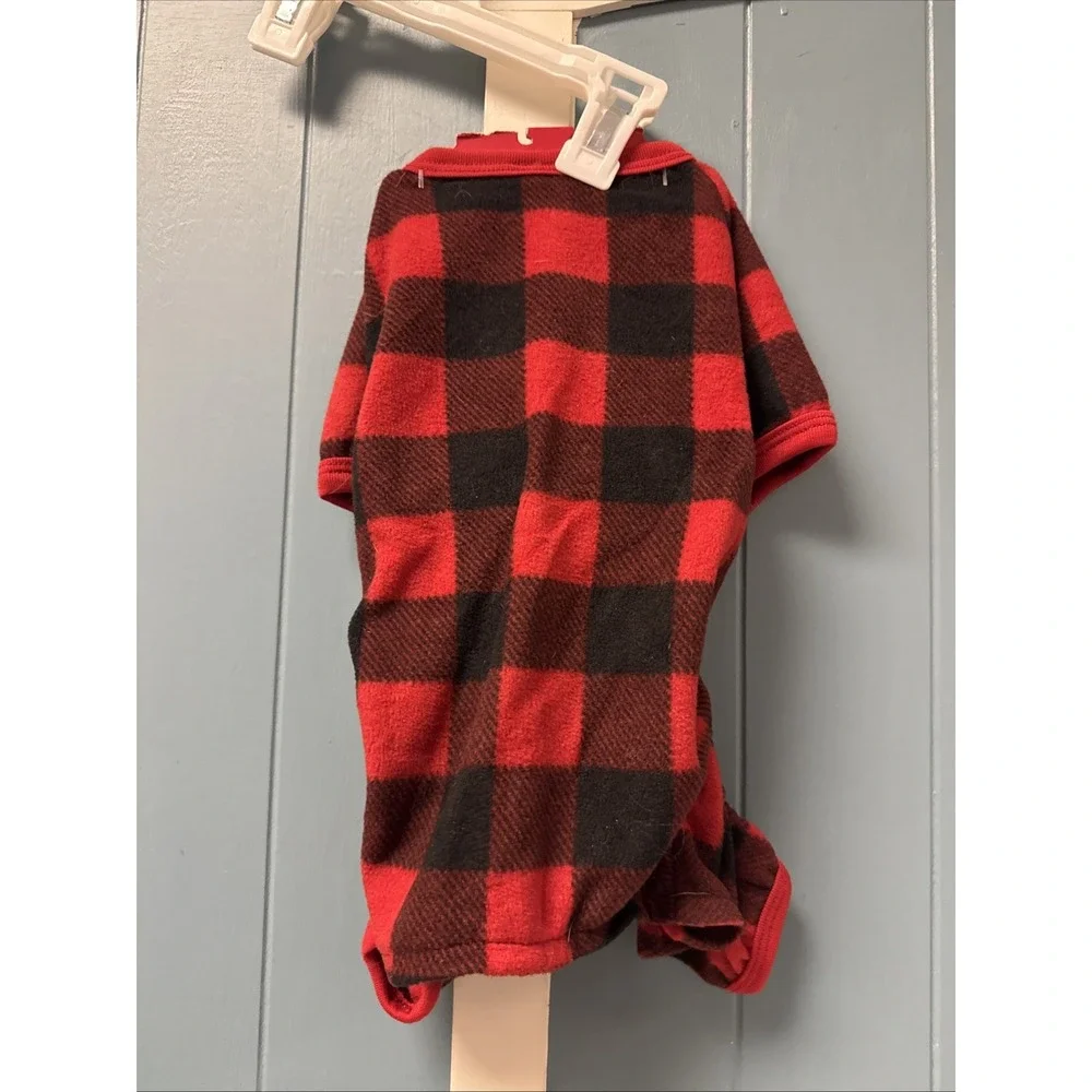 NEW Buffalo Check Pattern Pet Pajamas for‎ Dogs/Cats, Size SMALL